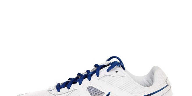 Pánské bílé běžecké boty Nike Dart 9 s modrými detaily