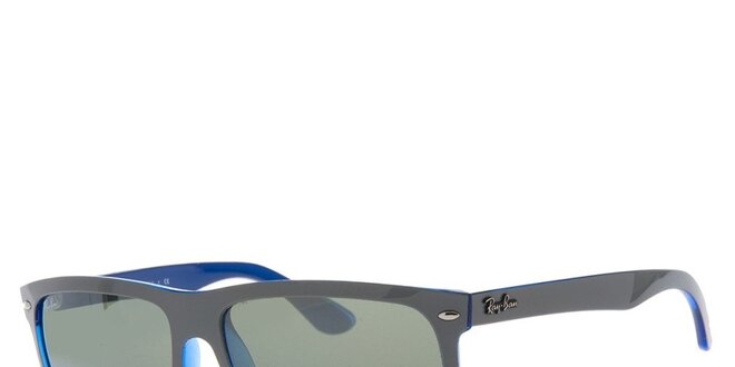 Pánské šedo-modré sluneční brýle Ray-Ban