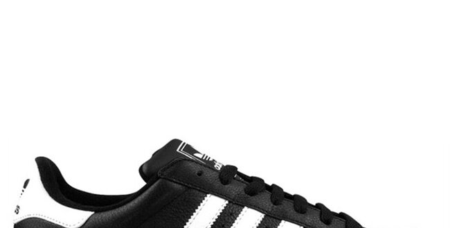 Pánské černé tenisky s bílými prvky Adidas