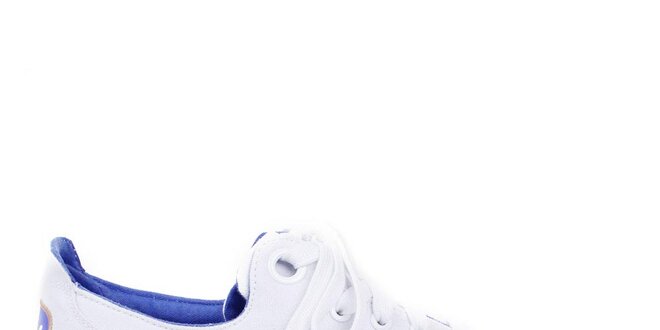 Pánské bílé tenisky s modrými detaily Puma