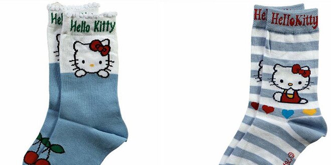 Dětské ponožky Hello Kitty 4 ks