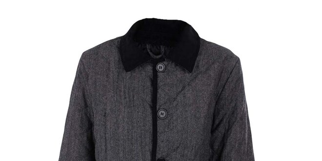 Dámský šedý jednořadý kabát Company&Co