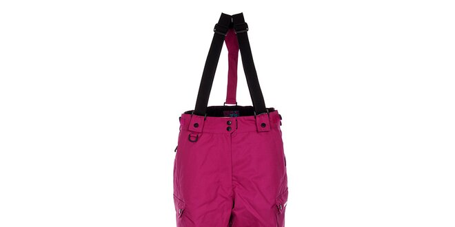 Dámské růžové lyžařské kalhoty Envy