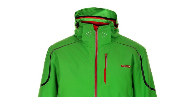 Pánská sytě zelená lyžařská bunda Envy