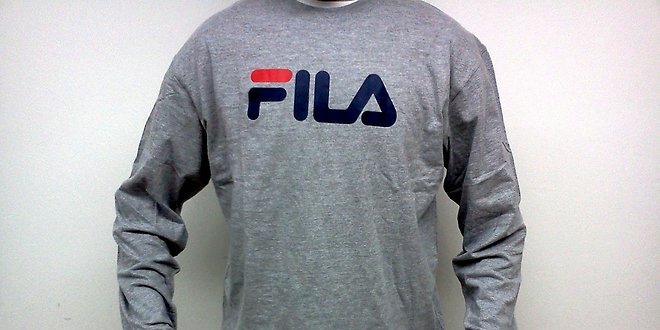 Sportovní triko Fila pro muže (Fila pánské tričko šedé, velikost XL)