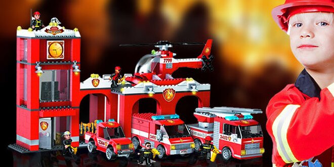 Hračka Megablocks pro malé hasiče
