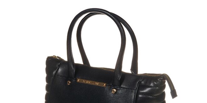 Dámská černá kabelka s ozdobnými bočními díly Versace Jeans