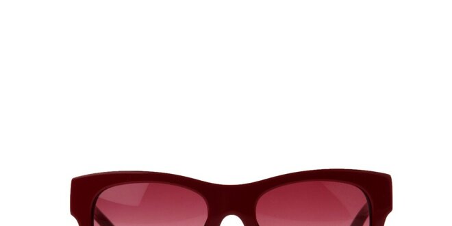 Dámské vínové sluneční brýle Marc by Marc Jacobs