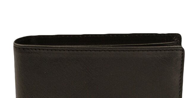 Pánská černá obdélníková peněženka Pierre Cardin