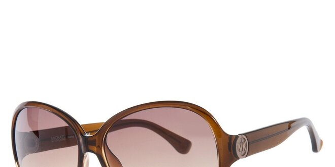 Dámské hnědé transparentní sluneční brýle Michael Kors