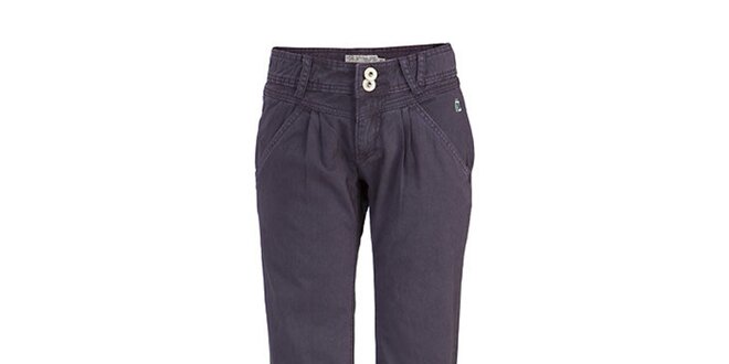 Dámské fialové volné kalhoty Fundango