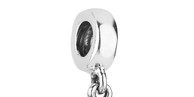 Stříbrný přívěsek Pandora s černým onyxem