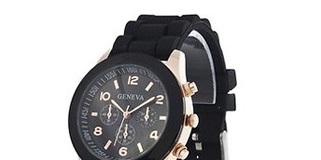 Geneva Color/Black unisex hodinky