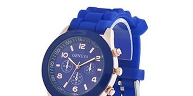 Geneva Color/Blue unisex hodinky