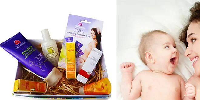 Boxíček - krabička plná kosmetiky pro děti a maminky