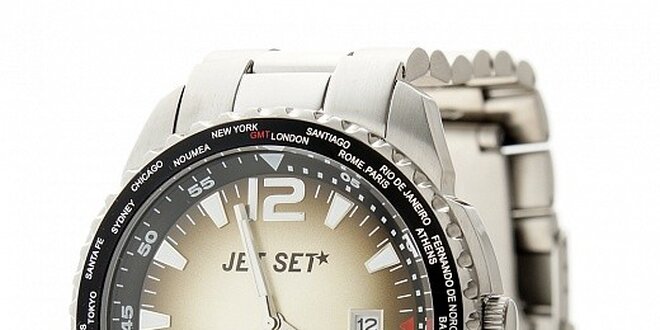 Pánské ocelové hodinky Jet Set