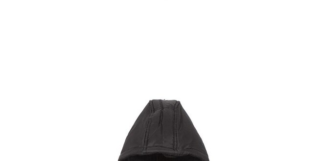 Dětská černá prošívaná zimní bunda Buby