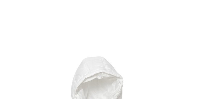 Dětská bílá zimní prošívaná bunda Buby
