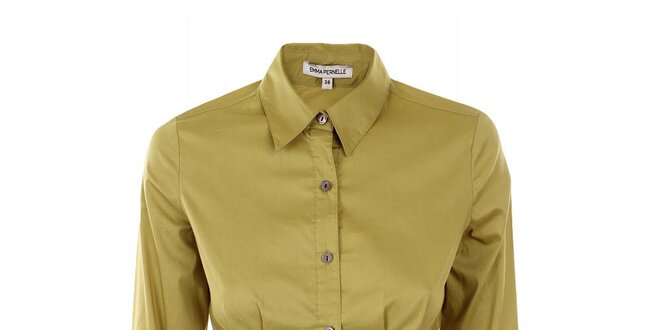 Dámská žlutozelená košile Emma Pernelle