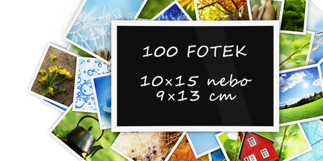 Profesionální vyvolání fotek – 50 nebo 100 kusů