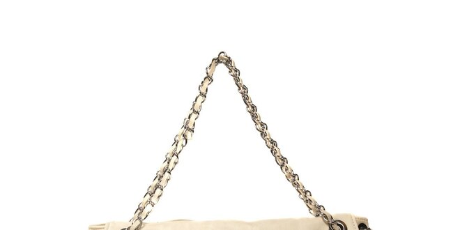 Béžová kabelka v rockovém stylu značky Siva