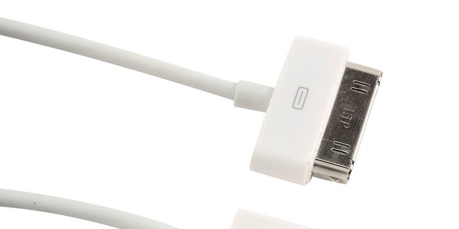 Bílý kabel pro  iPhone 3/4/4S/iPod/iPod Nano/Ipod Touch 1-2-3-4