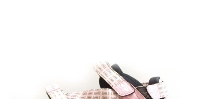 Dámské sandály s růžovými pásky Numero Uno