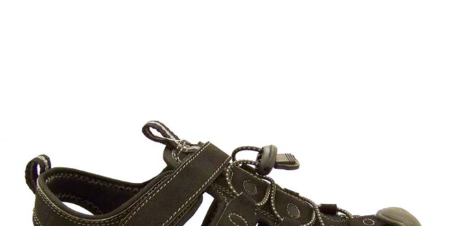Pánské černé sandály s vyztuženou špičkou Numero Uno