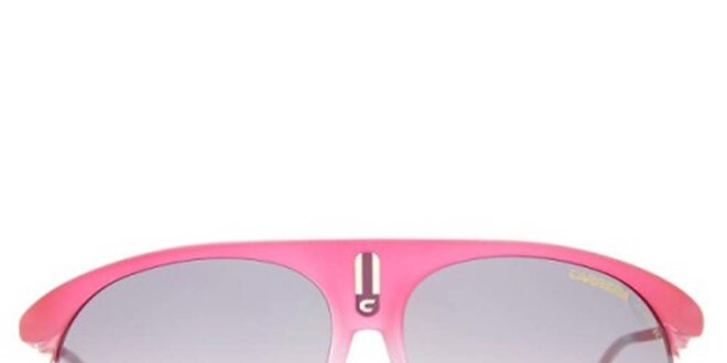Růžové sluneční brýle s transparentní částí Carrera