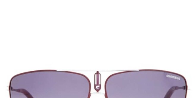 Vínové sluneční brýle s tenkými obroučkami Carrera
