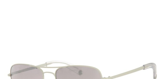Pánské šedé hranaté sluneční brýle Calvin Klein
