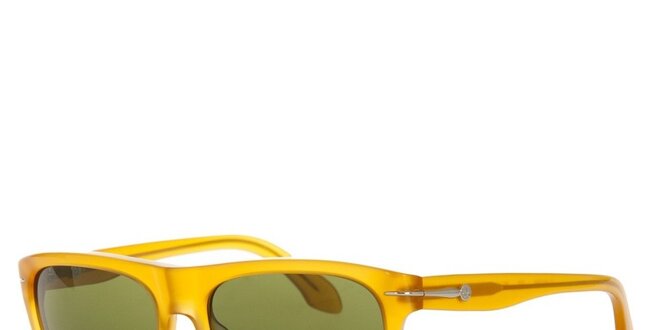 Pánské žluté retro sluneční brýle Calvin Klein
