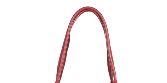Dámská podlouhlá červená kabelka Marsanpiel