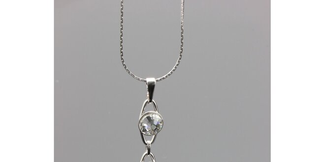 Dámský náhrdelník s přívěskem s krystaly Swarovski