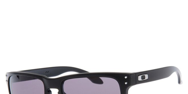 Hranaté černé sluneční brýle Oakley