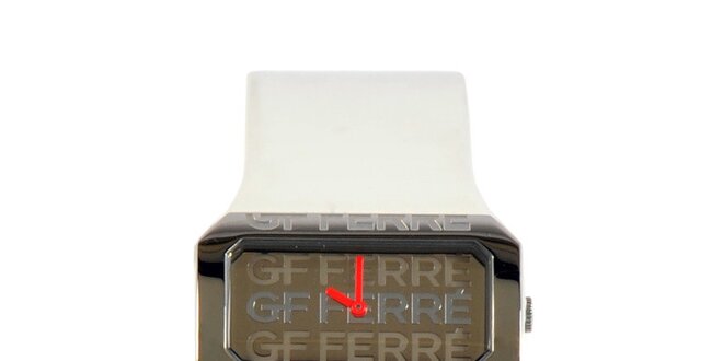 Dámské bílé hodinky Gianfranco Ferré s bílým lakovaným řemínkem