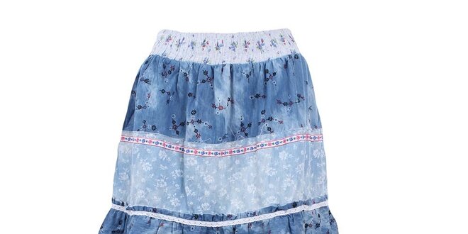Dámská sukně v modrých odstínech Dislay DY Design