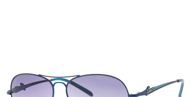 Dámské modré sluneční brýle Guess