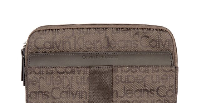 Pánská hnědá taška přes rameno Calvin Klein Jeans