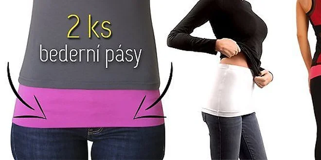 Dva bederní pásy/sukně „Trendy Belt“ pod tričko
