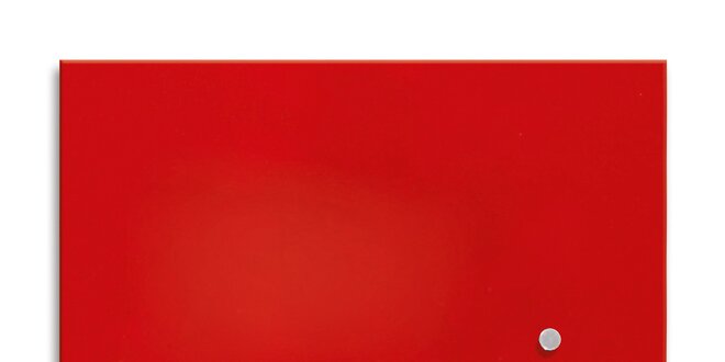 Poznámková tabule - Červená menší