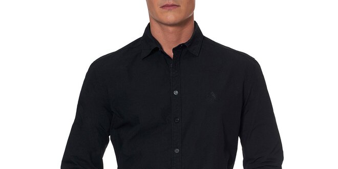 Pánská černá košile Paul Stragas