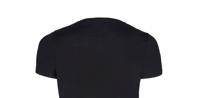 Pánské černé tričko s nápisem Giorgio di Mare