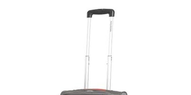 Malý šedý cestovní kufr Ravizzoni