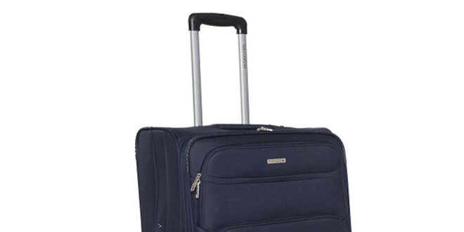 Velký modrý cestovní kufr Ravizzoni