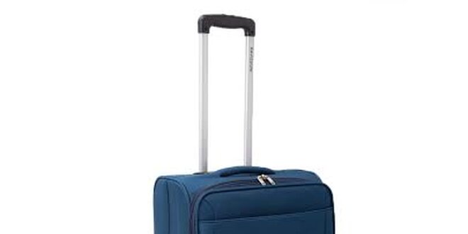 Malý petrolejově modrý kufr Ravizzoni
