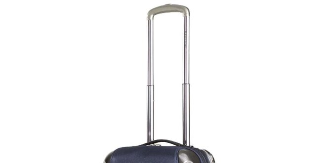 Malý modrý kufr s kolečky Ravizzoni