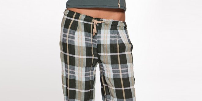 Dámské volné kostkované kalhoty Ian Mosh