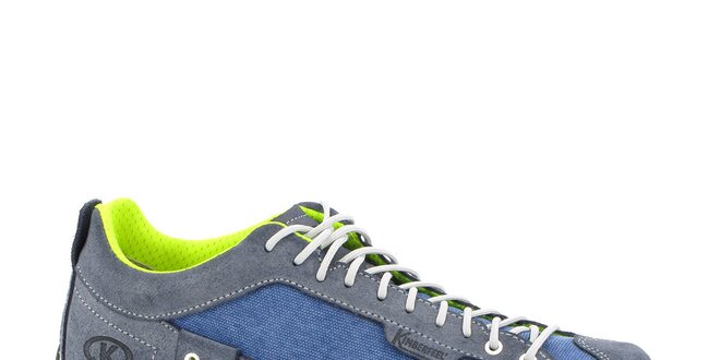 Unisex modro-neonové sportovní boty Kimberfeel