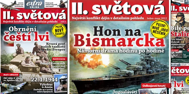 Roční předplatné časopisu II. světová + bonusy a DVD sety